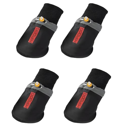 4pc Rutschfeste Welpen Schuhe Leichte Haustier Hund Anti-Rutsch Tägliche Booties Schuhe Wasserdicht Für Outdoor Socken Booties Hund Booties Für Mittlere Hunde Hund Booties Winddicht Hundeschuhe Für 4pc Rutschfeste Welpen Schuhe Leichte Haustier Hund Anti-Rutsch Tägliche Booties Schuhe Wasserdicht Für Outdoor Socken Booties Hund Booties Für Mittlere Hunde Hund Booties Winddicht Hundeschuhe Für von WUURAA