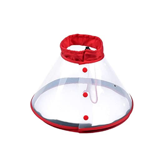 Anästhesie Für Haustier Hunde Mit Einstellbare Hauben Kleine Tier PVC Transparent Maulkörbe Mit Atmung Vent Hund Maulkörbe Für Kleine Hunde Beißen von WUURAA