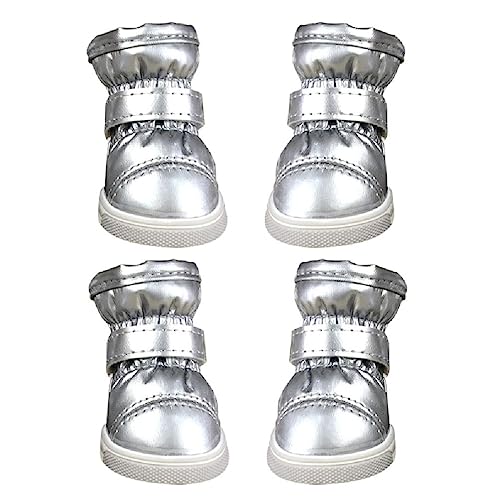 Atmungsaktive PU Hund Stiefel Wärme Zum Schutz Pfote Hund Booties Hund Schuhe Für Winter Warme Fleece Riemen Rutschfeste Hund Schnee Stiefel Für Große Hunde Atmungsaktive PU Hund Stiefel Wärme Zum Schutz Pfote Hund Booties Hund Schuhe Für Winter Warme Fleece Riemen Rutschfeste Hund Schnee Stiefel Für Große Hunde von WUURAA