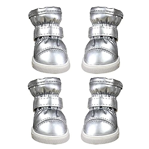 Atmungsaktive PU Hund Stiefel Wärme Zum Schutz Pfote Hund Booties Hund Schuhe Für Winter Warme Fleece Riemen Rutschfeste Hund Schnee Stiefel Für Große Hunde Atmungsaktive PU Hund Stiefel Wärme Zum Schutz Pfote Hund Booties Hund Schuhe Für Winter Warme Fleece Riemen Rutschfeste Hund Schnee Stiefel Für Große Hunde von WUURAA