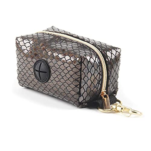 WUURAA Hundekotbeutelhalter, Schlangenaufdruck, Leinenbefestigung, Kotbeutelspender, passend für die meisten Hundeleinen, tragbar für freihändiges Spazierengehen, niedlich, ca. 10 x 5 x 5,5 cm WUURAA Hundekotbeutelhalter, Schlangenaufdruck, Leinenbefestigung, Kotbeutelspender, passend für die meisten Hundeleinen, tragbar für freihändiges Spazierengehen, niedlich, ca. 10 x 5 x 5,5 cm von WUURAA