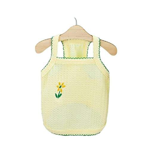 Kleine Hunde Tanks Sommer Kleidung Pullover Jumpsuits Für Welpen Party Kleidung Spitze Floral-Tanktop Teddy-Dog Foto Outfit Hund Kleidung Bequem von WUURAA