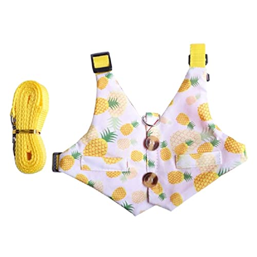 Pet Harness Small Animal Leash Anti-Escape Vest Harness Pet Clothes Outdoor Activity Training Suit For Small Pet Small Pet Harness For Cats Small Pet Harness Guinea Pigs Small Pet Harness And Pet Harness Small Animal Leash Anti-Escape Vest Harness Pet Clothes Outdoor Activity Training Suit For Small Pet Small Pet Harness For Cats Small Pet Harness Guinea Pigs Small Pet Harness And von WUURAA