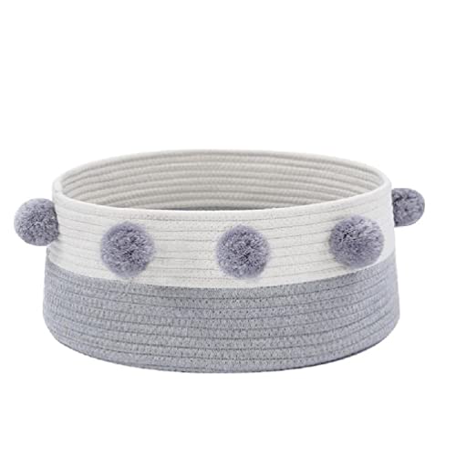 WUURAA Katzenbett Nest Handgemachte Baumwolle Runder Korb Für Katzen Kleine Hunde Schlafen Natürlich Bequem Haus Waschbar Baumwolle Katzenbett Korb Rundes Nest Klein Für Indoor Katzen WUURAA Katzenbett Nest Handgemachte Baumwolle Runder Korb Für Katzen Kleine Hunde Schlafen Natürlich Bequem Haus Waschbar Baumwolle Katzenbett Korb Rundes Nest Klein Für Indoor Katzen von WUURAA