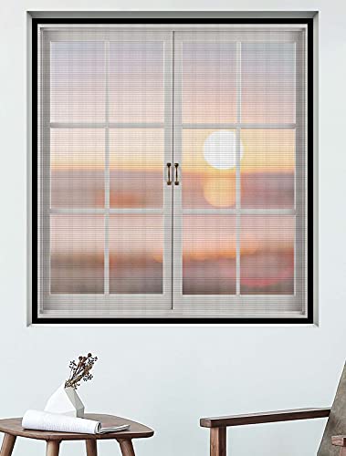 WUWEI Katzennetz mit magnetischem Fenster, Fliegenschutznetz, Anti-Moskito, Insektenschutz, einfache Installation, waschbar, sicher, waschbar, selbstklebend. WUWEI Katzennetz mit magnetischem Fenster, Fliegenschutznetz, Anti-Moskito, Insektenschutz, einfache Installation, waschbar, sicher, waschbar, selbstklebend. von WUWEI