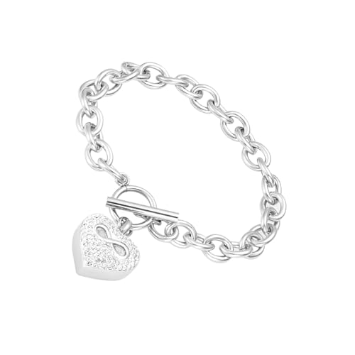WWHJR Urnen-Armbänder in Herzform, Haustier-Gedenk-Armbänder, Schmuck für Einäscherung, Asche, Haustier-Erinnerungen, Schmuck WWHJR Urnen-Armbänder in Herzform, Haustier-Gedenk-Armbänder, Schmuck für Einäscherung, Asche, Haustier-Erinnerungen, Schmuck von WWHJR