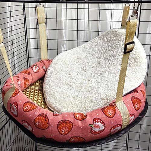Katzenhängematten, Hängendes Katzenbett Mit Quadratischem/rundem Muster, Verstellbare Gurte Mit Metallhaken, Weiches, Wasserdichtes Katzenkäfigzubehör Für Katzen, Kleine Hunde Und Kaninchen Katzenhängematten, Hängendes Katzenbett Mit Quadratischem/rundem Muster, Verstellbare Gurte Mit Metallhaken, Weiches, Wasserdichtes Katzenkäfigzubehör Für Katzen, Kleine Hunde Und Kaninchen von WWPgetrich