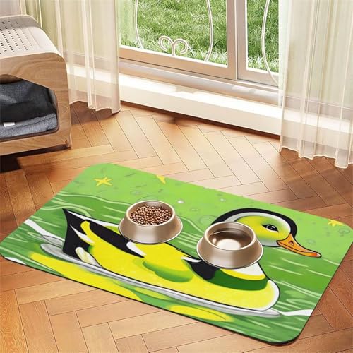 Green Duck Pet saugfähige Leder-Tischdecke, geeignet für Hunde oder Katzen von WXCJWD