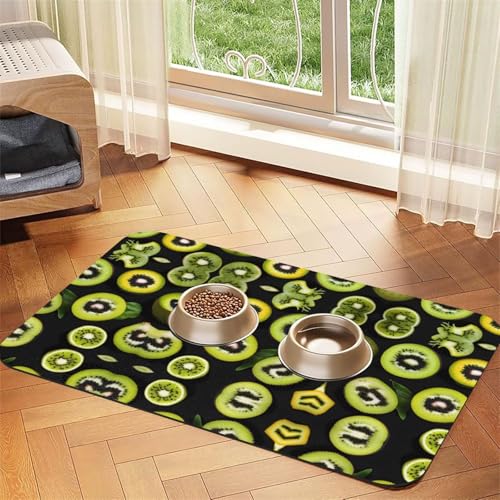 Grüne Kiwi-Haustier-Tischdecke, saugfähig, Leder, geeignet für Hunde oder Katzen Grüne Kiwi-Haustier-Tischdecke, saugfähig, Leder, geeignet für Hunde oder Katzen von WXCJWD
