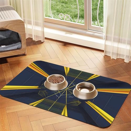 Mehrdimensionale Space Pet saugfähige Leder-Tischdecke, geeignet für Hunde oder Katzen Mehrdimensionale Space Pet saugfähige Leder-Tischdecke, geeignet für Hunde oder Katzen von WXCJWD