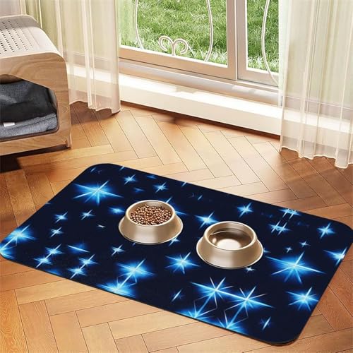 Saugfähige Leder-Tischdecke mit Cartoon-Stern, geeignet für Hunde oder Katzen von WXCJWD