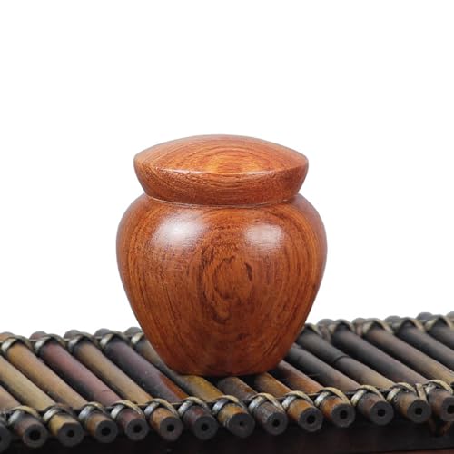 WXMYOZR Kleine hölzerne Urnen für menschliche Asche Haustierasche, Mini Rosewood Andenkensschetridiere Urne Kleine Streurohr für Asche Begräbnisurne,Vietnam Rosewood b WXMYOZR Kleine hölzerne Urnen für menschliche Asche Haustierasche, Mini Rosewood Andenkensschetridiere Urne Kleine Streurohr für Asche Begräbnisurne,Vietnam Rosewood b von WXMYOZR