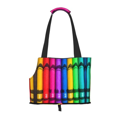Bedruckte Haustier-Umhängetasche, speziell für kleine Hunde und Katzen, multifunktionale Schultertasche und Handtasche Bedruckte Haustier-Umhängetasche, speziell für kleine Hunde und Katzen, multifunktionale Schultertasche und Handtasche von WXXWXD
