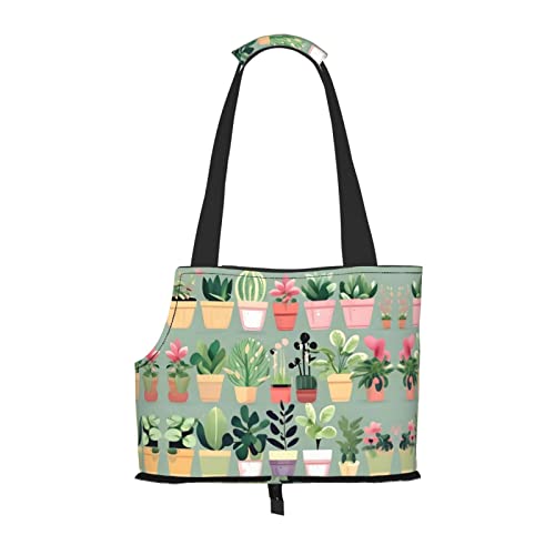 Bonsai Plant Printed Pet Umhängetasche, speziell für kleine Hunde und Katzen, multifunktionale Schulter und Handtasche Bonsai Plant Printed Pet Umhängetasche, speziell für kleine Hunde und Katzen, multifunktionale Schulter und Handtasche von WXXWXD