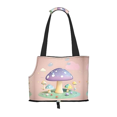 Cartoon-Pilz-bedruckte Haustier-Umhängetasche, speziell für kleine Hunde und Katzen, multifunktionale Schulter und Handtasche Cartoon-Pilz-bedruckte Haustier-Umhängetasche, speziell für kleine Hunde und Katzen, multifunktionale Schulter und Handtasche von WXXWXD