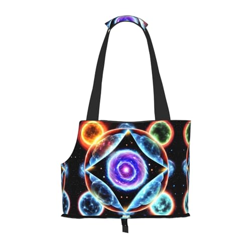 Cosmic Stars bedruckte Haustier-Umhängetasche, speziell für kleine Hunde und Katzen, multifunktionale Schultertasche und Handtasche Cosmic Stars bedruckte Haustier-Umhängetasche, speziell für kleine Hunde und Katzen, multifunktionale Schultertasche und Handtasche von WXXWXD