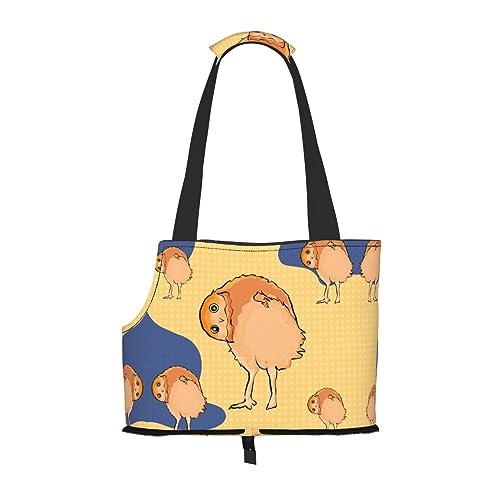 Crooked Owl Printed Pet Shoulder Bag, Specially Designed for Small Dogs and Cats, Multifunctional Shoulder and Handbag Crooked Owl Printed Pet Shoulder Bag, Specially Designed for Small Dogs and Cats, Multifunctional Shoulder and Handbag von WXXWXD