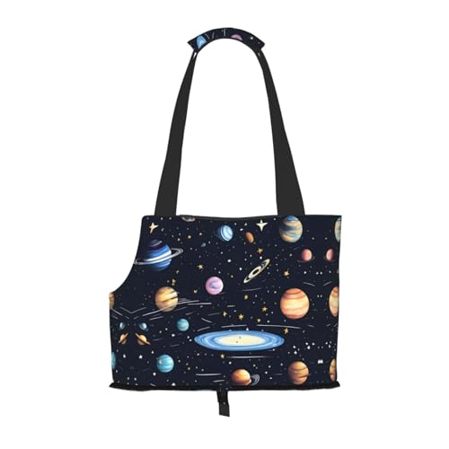 The Solar Family Bedruckte Haustier-Umhängetasche, speziell für kleine Hunde und Katzen, multifunktionale Schulter und Handtasche The Solar Family Bedruckte Haustier-Umhängetasche, speziell für kleine Hunde und Katzen, multifunktionale Schulter und Handtasche von WXXWXD