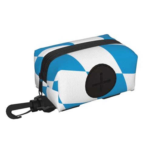 WXXWXD Bayerische Flagge, bedruckte Haustier-Reisekotbeutel, Aufbewahrungstasche, weich, langlebig und leicht, geeignet für Spaziergänge mit dem Hund, Wandern und Laufen. WXXWXD Bayerische Flagge, bedruckte Haustier-Reisekotbeutel, Aufbewahrungstasche, weich, langlebig und leicht, geeignet für Spaziergänge mit dem Hund, Wandern und Laufen. von WXXWXD