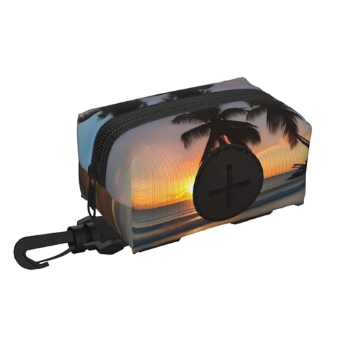 WXXWXD Sunset Beach Bedruckte Haustier-Reisekotbeutel Aufbewahrungstasche, weich, langlebig und leicht, geeignet für Spaziergänge mit dem Hund, Wandern und Laufen. WXXWXD Sunset Beach Bedruckte Haustier-Reisekotbeutel Aufbewahrungstasche, weich, langlebig und leicht, geeignet für Spaziergänge mit dem Hund, Wandern und Laufen. von WXXWXD