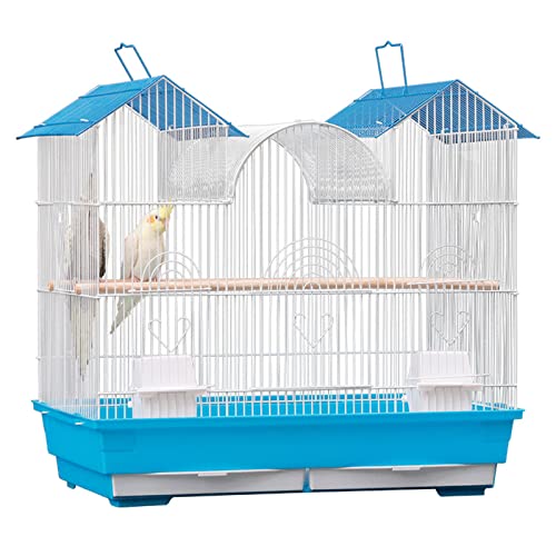 Parrot Starling Cage Household Pet Cage Large Group Bird Breeding Bird Cage Geeignet Für Kleine Und Mittelgroße Vögel Wie Kanarienvögel, Love Birds Birdcage Parrotlets Voliere von WYFQL-JYO