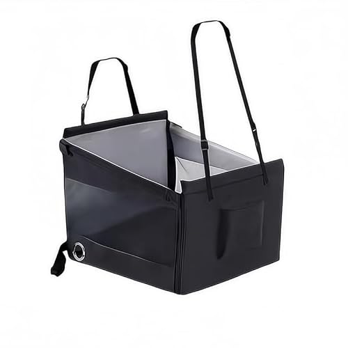 WYKNINE Hunde Autositz für Mini Convertible 2004-2024,Extra Stabiler Wasserdichter Rutschfester Haustierautositz Kratzfester Waschbarer Hundesitz Auto für Rückbank Vordersitz,Black von WYKNINE