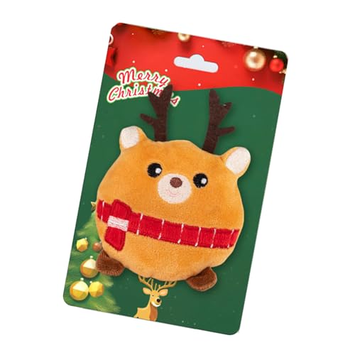 WYLZLKX Weihnachtskatzen-Plüschtier, weich, bequem, pelzig, langlebig, Katzenspielzeug für Teenager, Erwachsene, Sammler. Braun. Maße: 16 x 10 x 4 cm WYLZLKX Weihnachtskatzen-Plüschtier, weich, bequem, pelzig, langlebig, Katzenspielzeug für Teenager, Erwachsene, Sammler. Braun. Maße: 16 x 10 x 4 cm von WYLZLKX