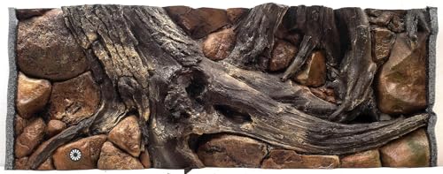 WYSKONT Aquarium Rückwand 3D Zakynthos - Aquarium Hintergrund - Aquarium Zubehoer - Hintergrund - Aquarium Deko - 117x54 cm für Aquarium 120x60 cm - braune Farbe - Aquarium Groß WYSKONT Aquarium Rückwand 3D Zakynthos - Aquarium Hintergrund - Aquarium Zubehoer - Hintergrund - Aquarium Deko - 117x54 cm für Aquarium 120x60 cm - braune Farbe - Aquarium Groß von WYSKONT