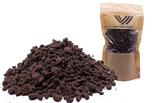 WYSKONT Lavasteine 15 Liter 5-10 mm - Aquarium Bodengrund - Lavamulch - Aquarium Deko - Terrarium Deko - Aquarium Steine - Aquarium Kies - Aquarium Soil - Dekosteine - Zierkies von WYSKONT