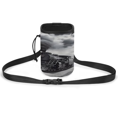 Haustier-Trainingspaket, Dampfzug, Wolken, bedruckt, vielseitige Haustier-Trainingstasche, stilvolles Haustierzubehör, Mehrzweck-Tragetasche, leichte Hundetasche Haustier-Trainingspaket, Dampfzug, Wolken, bedruckt, vielseitige Haustier-Trainingstasche, stilvolles Haustierzubehör, Mehrzweck-Tragetasche, leichte Hundetasche von WYUSPGK