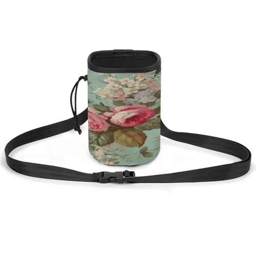 Haustier-Trainingspaket, Vintage-Blumendruck, vielseitige Haustier-Trainingstasche, stilvolles Haustierzubehör, Mehrzweck-Tragetasche, leichte Hundetasche Haustier-Trainingspaket, Vintage-Blumendruck, vielseitige Haustier-Trainingstasche, stilvolles Haustierzubehör, Mehrzweck-Tragetasche, leichte Hundetasche von WYUSPGK