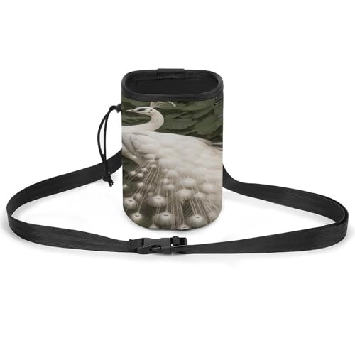 Haustier-Trainingspaket, weißer Pfauen-Druck, vielseitige Haustier-Trainingstasche, stilvolles Haustierzubehör, Mehrzweck-Tragetasche, leichte Hundetasche Haustier-Trainingspaket, weißer Pfauen-Druck, vielseitige Haustier-Trainingstasche, stilvolles Haustierzubehör, Mehrzweck-Tragetasche, leichte Hundetasche von WYUSPGK