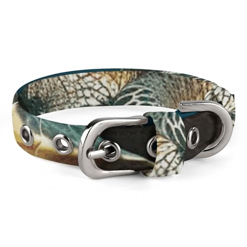 Niedliches Katzenhalsband, Meeresschildkrötenmuster, personalisierbar, geeignet für kleine und mittelgroße Hunde Niedliches Katzenhalsband, Meeresschildkrötenmuster, personalisierbar, geeignet für kleine und mittelgroße Hunde von WYUSPGK