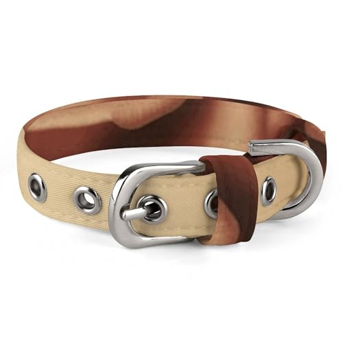 Niedliches Katzenhalsband, Vintage-Rosen-Druck, personalisierbar, geeignet für kleine und mittelgroße Hunde Niedliches Katzenhalsband, Vintage-Rosen-Druck, personalisierbar, geeignet für kleine und mittelgroße Hunde von WYUSPGK