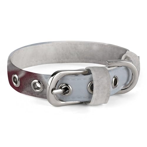 Niedliches Katzenhalsband, Weihnachtsmann-Schneesicht-Druck, personalisierbar, geeignet für kleine und mittelgroße Hunde Niedliches Katzenhalsband, Weihnachtsmann-Schneesicht-Druck, personalisierbar, geeignet für kleine und mittelgroße Hunde von WYUSPGK