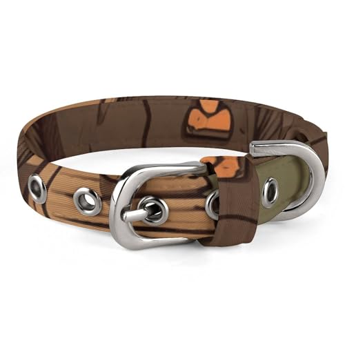 Niedliches Katzenhalsband, rustikaler Lodge-Bär-Aufdruck, personalisierbar, geeignet für kleine und mittelgroße Hunde Niedliches Katzenhalsband, rustikaler Lodge-Bär-Aufdruck, personalisierbar, geeignet für kleine und mittelgroße Hunde von WYUSPGK