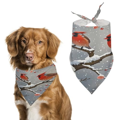 Stylisches Haustier-Halstuch für Katzen und Hunde, Winter-Dreieckstuch mit Pflaumenblüten-Druck, leicht und langlebig, perfekt für den täglichen Gebrauch oder besondere Anlässe Stylisches Haustier-Halstuch für Katzen und Hunde, Winter-Dreieckstuch mit Pflaumenblüten-Druck, leicht und langlebig, perfekt für den täglichen Gebrauch oder besondere Anlässe von WYUSPGK