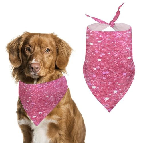 Stylisches Haustier-Halstuch für Katzen und Hunde, glitzerndes Dreieckstuch mit Glitzer-Druck, leicht und langlebig, perfekt für den täglichen Gebrauch oder besondere Anlässe Stylisches Haustier-Halstuch für Katzen und Hunde, glitzerndes Dreieckstuch mit Glitzer-Druck, leicht und langlebig, perfekt für den täglichen Gebrauch oder besondere Anlässe von WYUSPGK