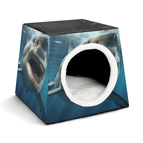 WYUSPGK Kapsel-Haustiernest, stilvolles und gemütliches Weltraumkapsel-Design für kleine Haustiere, Haifisch-Mund-Druck, stilvolles Haustiernest, gemütliches Haustiernest, tragbares Haustiernest WYUSPGK Kapsel-Haustiernest, stilvolles und gemütliches Weltraumkapsel-Design für kleine Haustiere, Haifisch-Mund-Druck, stilvolles Haustiernest, gemütliches Haustiernest, tragbares Haustiernest von WYUSPGK