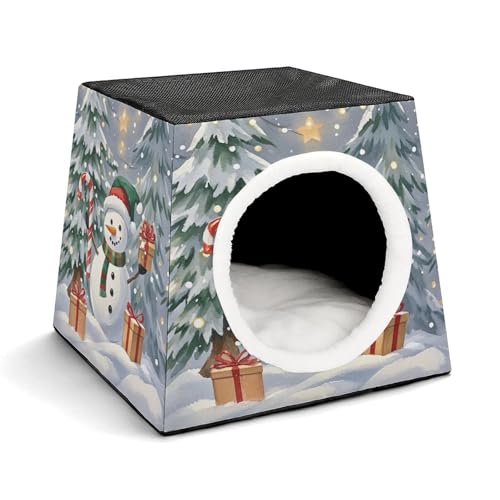 WYUSPGK Kapsel-Haustiernest, stilvolles und gemütliches Weltraumkapsel-Design für kleine Haustiere, Schneemann, Geschenke, Druck, stilvolles Haustiernest, gemütliches Haustiernest, tragbares WYUSPGK Kapsel-Haustiernest, stilvolles und gemütliches Weltraumkapsel-Design für kleine Haustiere, Schneemann, Geschenke, Druck, stilvolles Haustiernest, gemütliches Haustiernest, tragbares von WYUSPGK