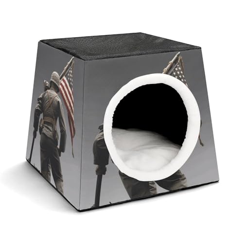 WYUSPGK Kapsel-Haustiernest, stilvolles und gemütliches Weltraumkapsel-Design für kleine Haustiere, United States Marine Print, stilvolles Haustiernest, gemütliches Haustiernest, tragbares WYUSPGK Kapsel-Haustiernest, stilvolles und gemütliches Weltraumkapsel-Design für kleine Haustiere, United States Marine Print, stilvolles Haustiernest, gemütliches Haustiernest, tragbares von WYUSPGK