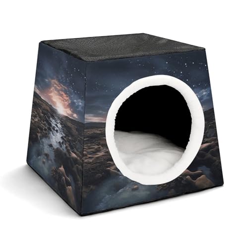 WYUSPGK Kapsel-Haustiernest, stilvolles und gemütliches Weltraumkapsel-Design für kleine Haustiere, dezenter Atmosphärendruck, stilvolles Haustiernest, gemütliches Haustiernest, tragbares Haustiernest von WYUSPGK