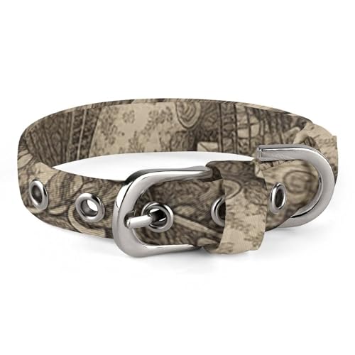 WYUSPGK Niedliches Katzenhalsband, Segelpirat, Oktopus2-Druck, personalisierbar, geeignet für kleine und mittelgroße Hunde WYUSPGK Niedliches Katzenhalsband, Segelpirat, Oktopus2-Druck, personalisierbar, geeignet für kleine und mittelgroße Hunde von WYUSPGK