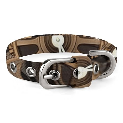 WYUSPGK Niedliches Katzenhalsband, Steampunk-Zahnräder, Uhrdruck, Breakaway-Katzenhalsband, personalisierbar, geeignet für kleine und mittelgroße Hunde WYUSPGK Niedliches Katzenhalsband, Steampunk-Zahnräder, Uhrdruck, Breakaway-Katzenhalsband, personalisierbar, geeignet für kleine und mittelgroße Hunde von WYUSPGK
