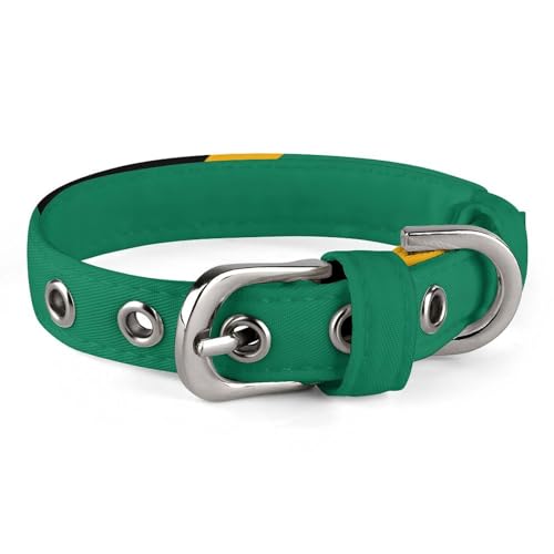 WYUSPGK Niedliches Katzenhalsband, Südafrika-Flagge, personalisierbar, geeignet für kleine und mittelgroße Hunde von WYUSPGK
