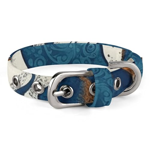 WYUSPGK Niedliches Katzenhalsband, Tentakel, Oktopus-Druck, personalisierbares Hundehalsband, geeignet für kleine und mittelgroße Hunde WYUSPGK Niedliches Katzenhalsband, Tentakel, Oktopus-Druck, personalisierbares Hundehalsband, geeignet für kleine und mittelgroße Hunde von WYUSPGK