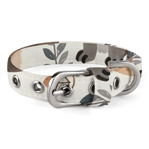 WYUSPGK Niedliches Katzenhalsband, Wald-Waschbär-Tier-Druck, personalisierbar, geeignet für kleine und mittelgroße Hunde WYUSPGK Niedliches Katzenhalsband, Wald-Waschbär-Tier-Druck, personalisierbar, geeignet für kleine und mittelgroße Hunde von WYUSPGK
