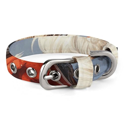 WYUSPGK Niedliches Katzenhalsband, Weihnachtsmann- und Hirsch-Elch-Aufdruck, personalisierbares Hundehalsband, geeignet für kleine und mittelgroße Hunde WYUSPGK Niedliches Katzenhalsband, Weihnachtsmann- und Hirsch-Elch-Aufdruck, personalisierbares Hundehalsband, geeignet für kleine und mittelgroße Hunde von WYUSPGK