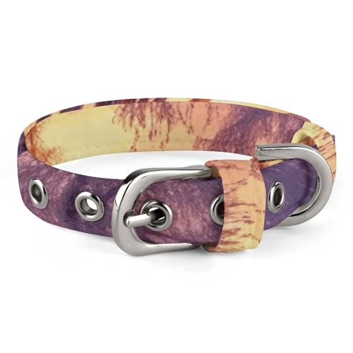 WYUSPGK Niedliches Katzenhalsband, Winterlandschaftsdruck, personalisierbar, geeignet für kleine und mittelgroße Hunde WYUSPGK Niedliches Katzenhalsband, Winterlandschaftsdruck, personalisierbar, geeignet für kleine und mittelgroße Hunde von WYUSPGK
