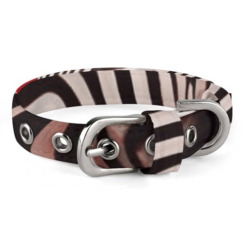 WYUSPGK Niedliches Katzenhalsband, Zebra-Druck, personalisierbar, geeignet für kleine und mittelgroße Hunde WYUSPGK Niedliches Katzenhalsband, Zebra-Druck, personalisierbar, geeignet für kleine und mittelgroße Hunde von WYUSPGK